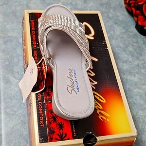 Skechers Cali with memory foam Grey color size 5